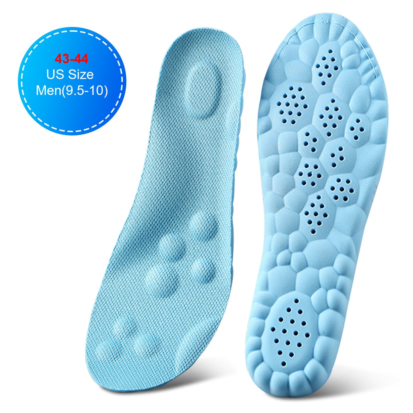4D Orthotic Shoe Insoles Inserts Men Women Arch Support for Plantar Fasciitis US