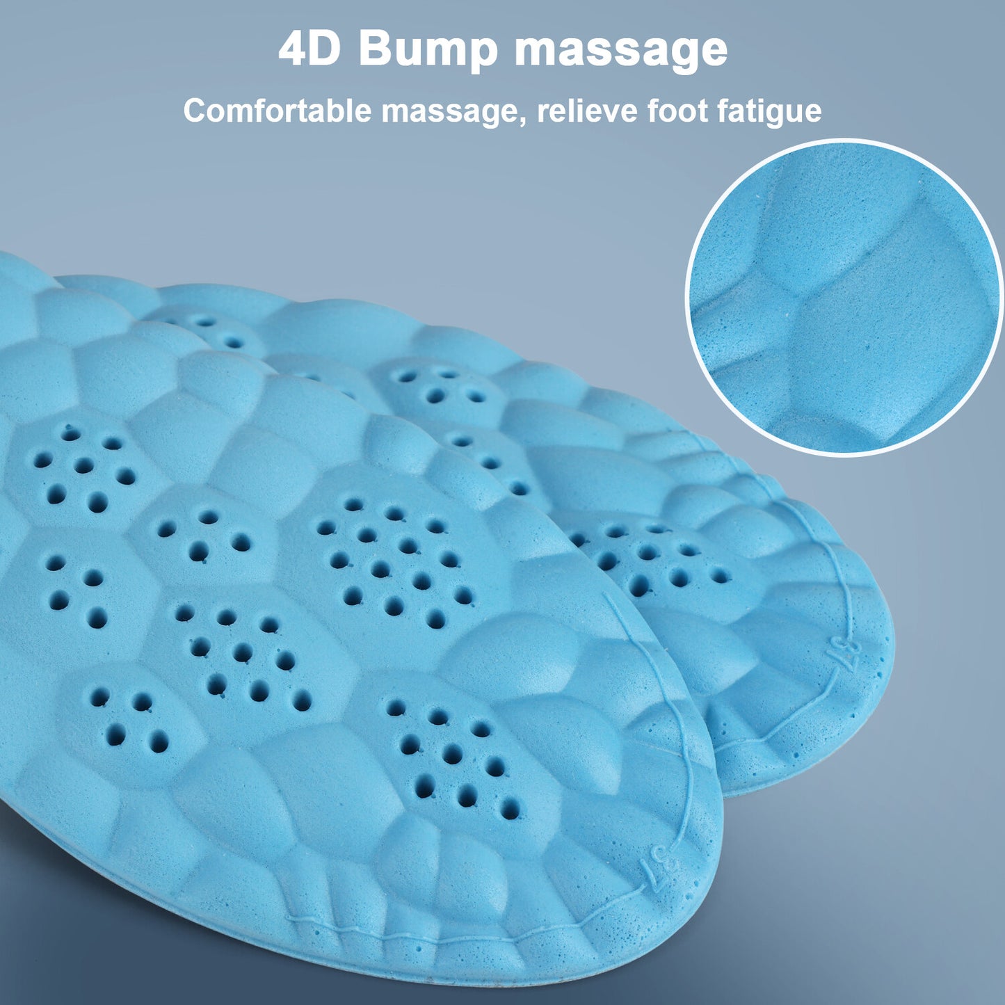 4D Orthotic Shoe Insoles Inserts Men Women Arch Support for Plantar Fasciitis US