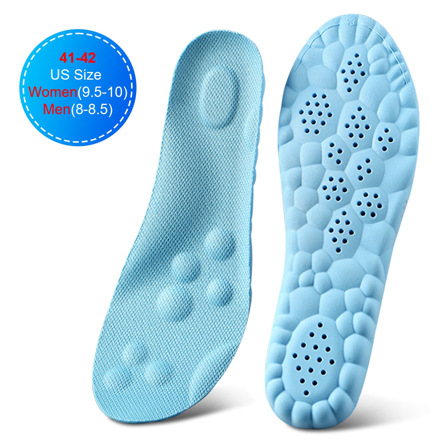 4D Orthotic Shoe Insoles Inserts Men Women Arch Support for Plantar Fasciitis US